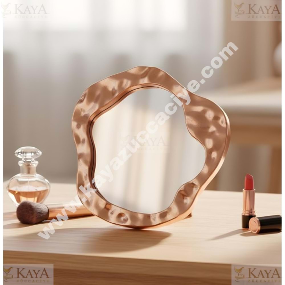 BZD GOLDEN ANGEL MAKYAJ AYNASI METALİZE AYAKLI 1*72
