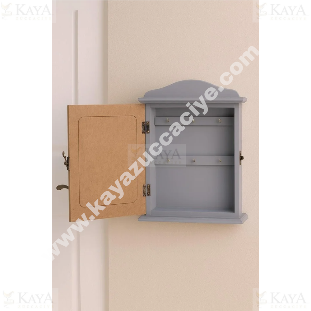 DECOREV AHŞAP ANAHTARLIK KUTUSU 6632 1*28