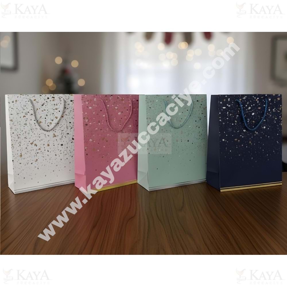 BZD IVORY HEDİYELİK ÇANTA DESENLİ 33x26 CM 1*12