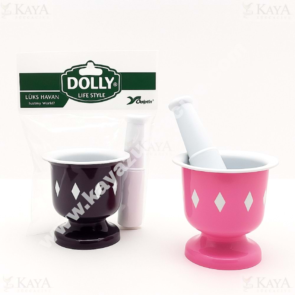DOLLY SARIMSAK EZİCİ LÜX HAVAN PLASTİK Y-208 1*120