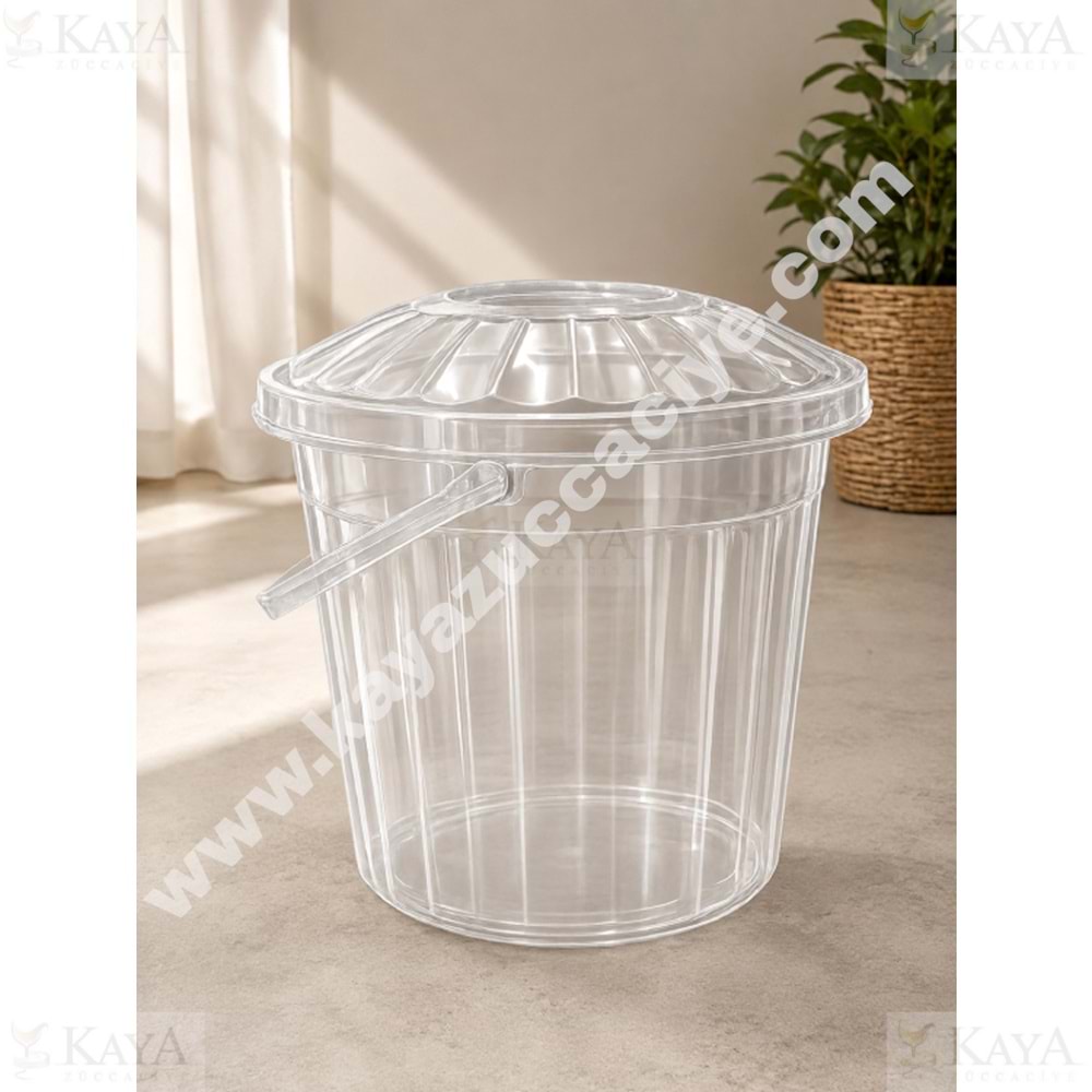 DOLLY SU KOVASI ŞEFFAF KAPAKLI 3 NO 10 LT 1*12