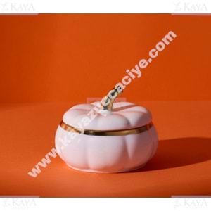 PEROTTİ PORSELEN KABAK KAPAKLI SAKLMA KABI SMALL 1*18