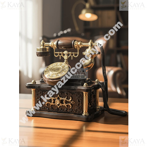 MUSIC BOX MÜZİK KUTUSU NOSTALJİ TELEFON KUTUSU 1*36
