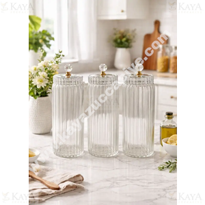 MLN CAM KAVANOZ KRİSTAL KAPAKLI 1500 ML 1*12