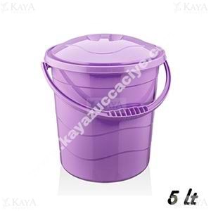 SEV SU KOVASI RENKLİ KAPAKLI 2 NO 5 LT. 1*24