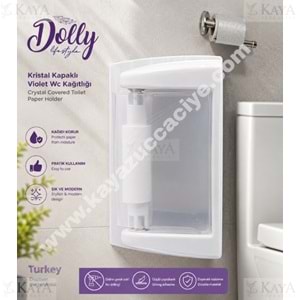 DOLLY WC KAĞITLIK Y-086 KAPAKLI WC KAĞITLIK 1*24