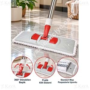 DOLLY NEMLİ MOP APARATI 40 CM PALET 1*25