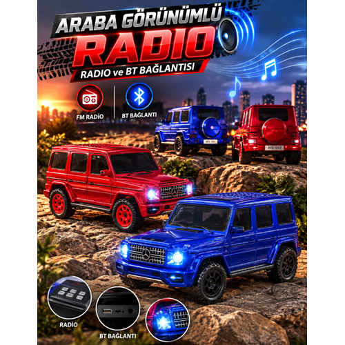 MTR RADYO JEEP MODEL BLUETOOTH BAĞLANTILI HOPARLÖR 1*1