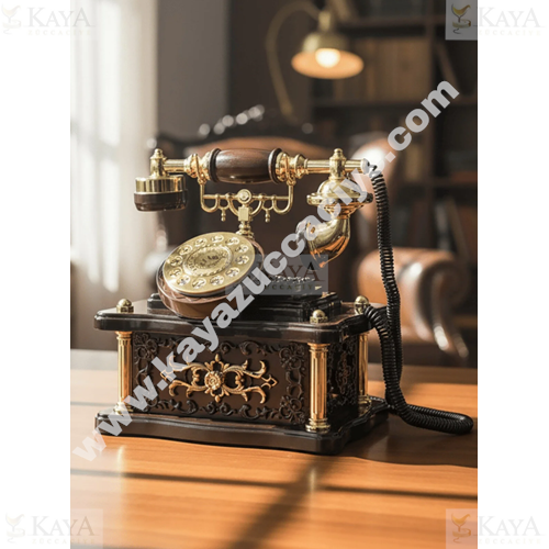 MUSIC BOX MÜZİK KUTUSU NOSTALJİ TELEFON KUTUSU 1*36