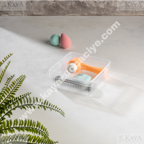 FOLLY BY ORGANİZER KARE 1100 ML 15x15x5.5 CM 1*48