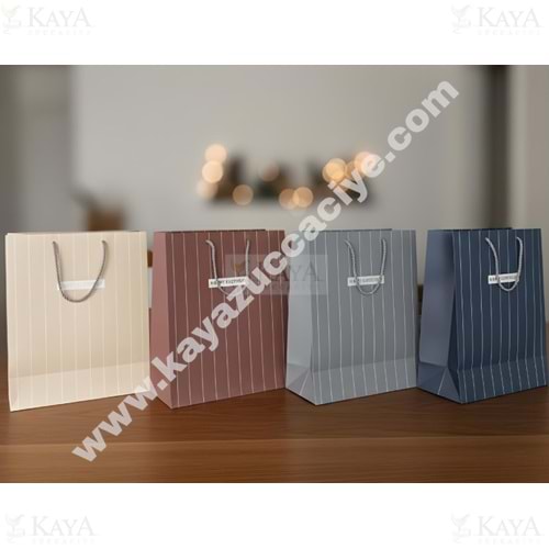 BZD IVORY HEDİYELİK ÇANTA DESENLİ 25x20 CM 1*12