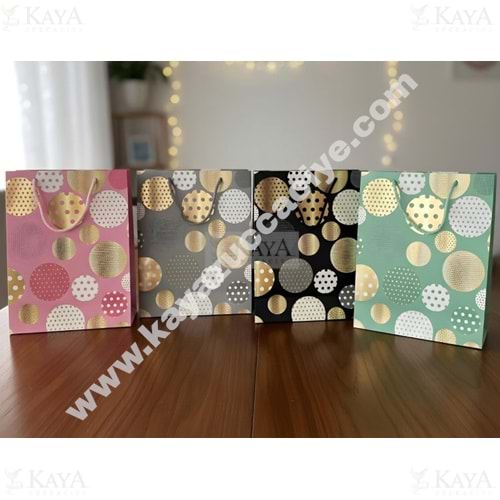 BZD IVORY HEDİYELİK ÇANTA DESENLİ 32x26 CM 1*12