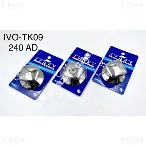BZD IVORY TENCERE KAPAK METAL KULP 1*12
