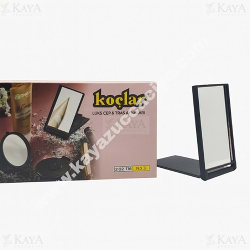 KOÇLAR AYNA KÖŞELİ CEP AYNA NO:2 1*24