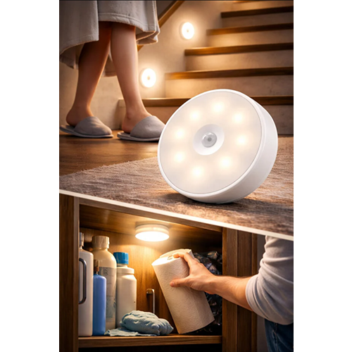 KRD LED LAMBA LOKSA YUVARLAK YAPIŞKANLI VE ŞARJLI 1*200