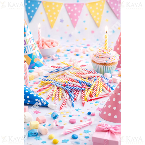 MUMSAN DOĞUM GÜNÜ VE KUTLAMA MUMU 5 CM 21 Lİ 1*14