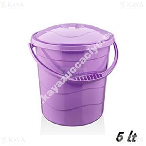 SEV SU KOVASI RENKLİ KAPAKLI 2 NO 5 LT. 1*24