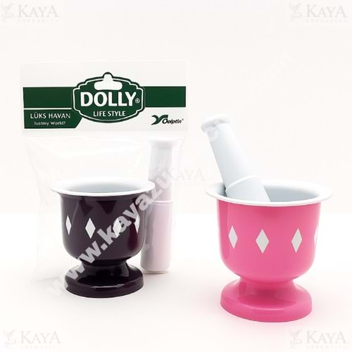 DOLLY SARIMSAK EZİCİ LÜX HAVAN PLASTİK Y-208 1*120